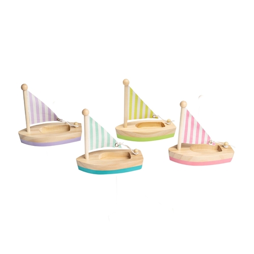 Small Sail Boat Bath Toy